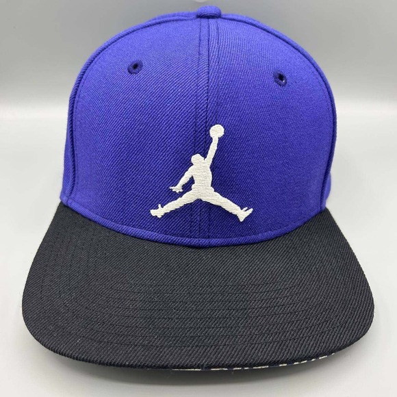 Air Jordan Hat Men Blue Cement Elephant Embroidered Jumpman Snap Back Cap